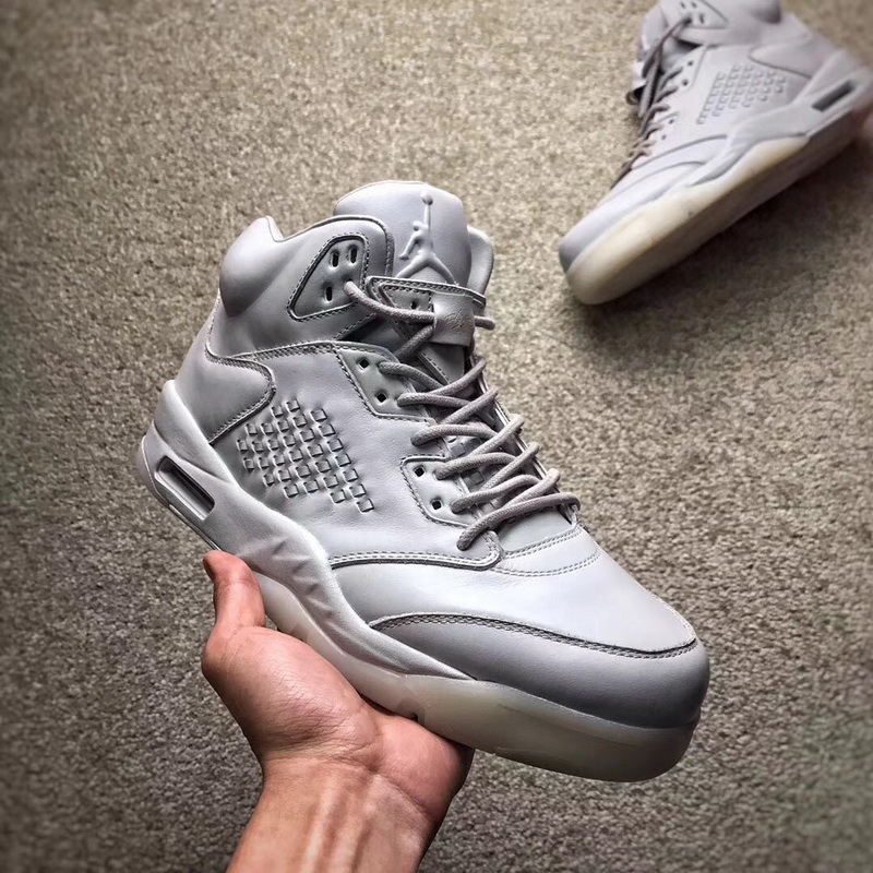 Authentic Air Jordan 5 Premium Pure Platinum